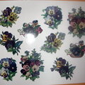 flowers sticker sheet
