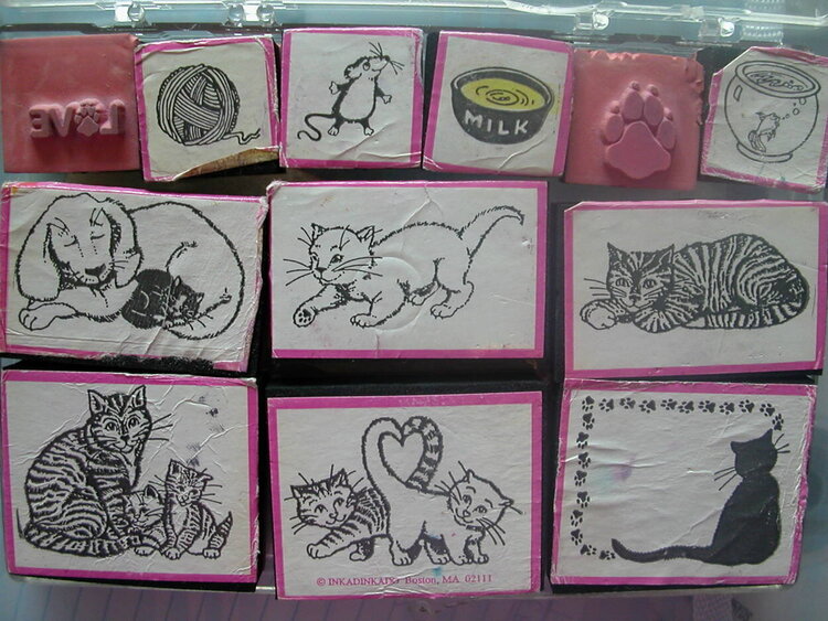 my cat stamps set