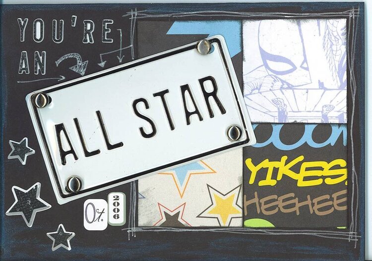 All Star - Boy Card