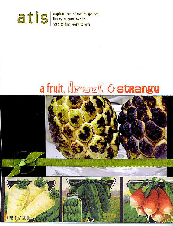 Fruit, Sweet &amp;amp; Strange
