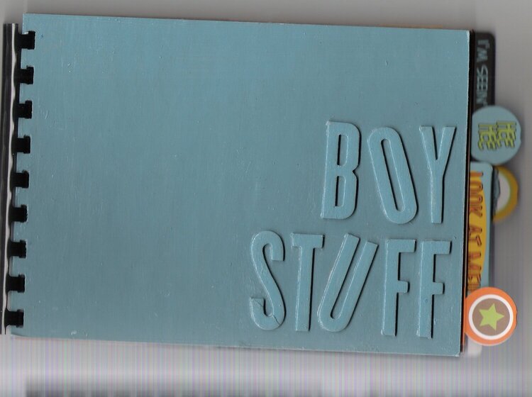 Boy Stuff, cover