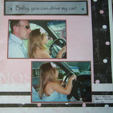 Baby, You can drive my car!