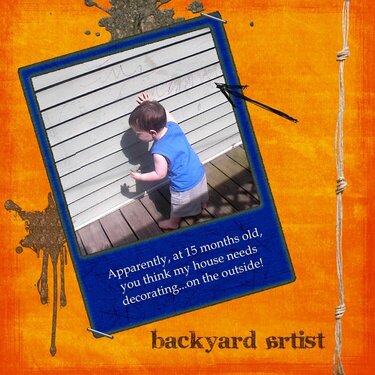 Backyard Artist