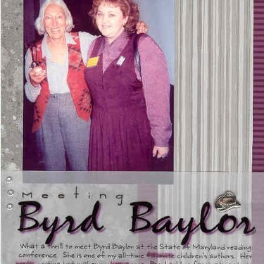 Meeting Byrd Baylor