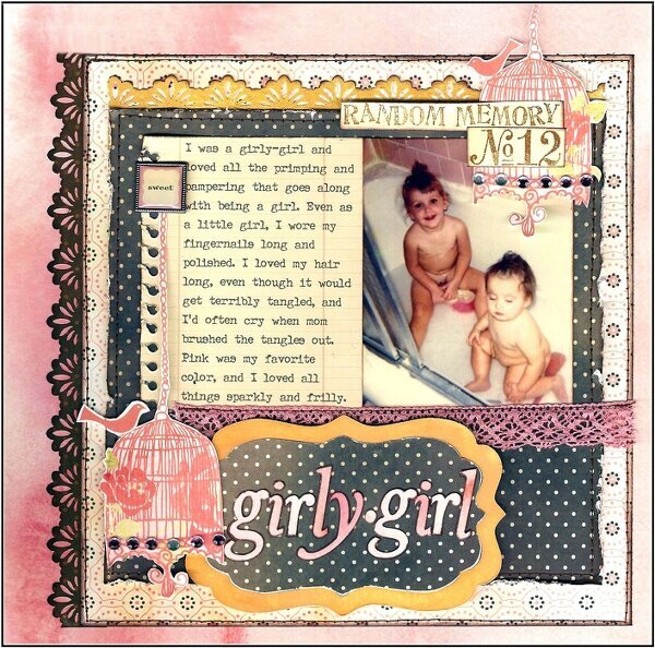 Girly-Girl {Color Combo Challenge #111}