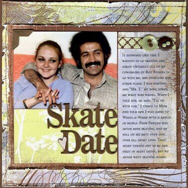 Skate Date {Extreme Makeover, BasicGrey, 101 Things Challeng