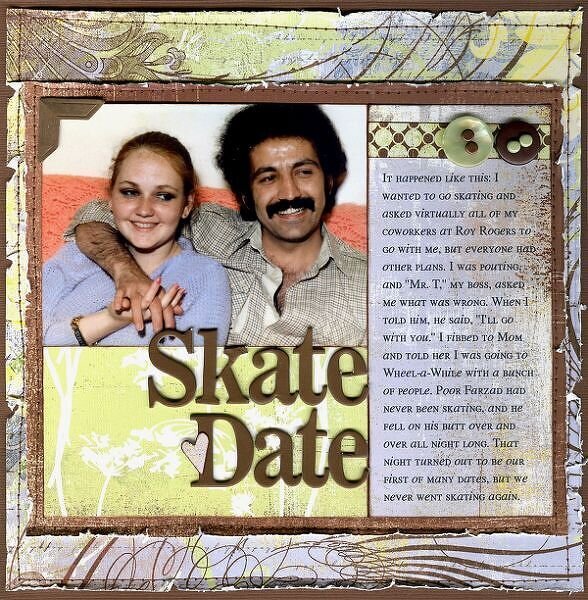 Skate Date {Extreme Makeover, BasicGrey, 101 Things Challeng