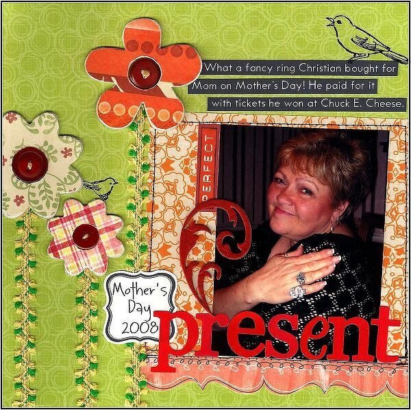 Present {Sketch This #51 &amp; Monthly Kit Challenges}