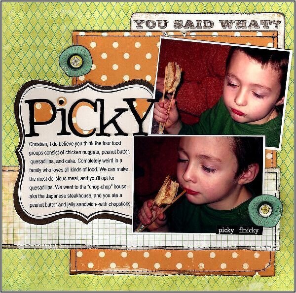 Picky {Sketch This! #49}