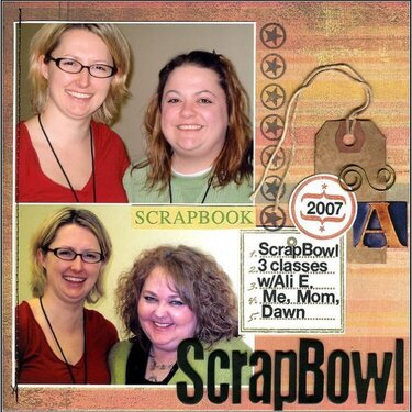 ScrapBowl  2007 {DW 2007 &amp; Pub Color (Combo)  Challenges}