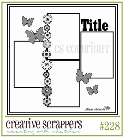 Two Cool {Creative Scrappers #228}