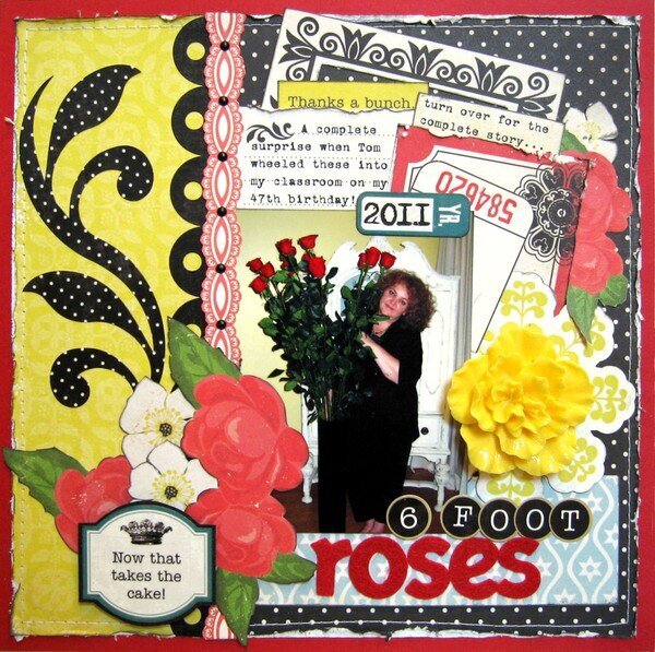 6-Foot Roses {WIP March Kit}