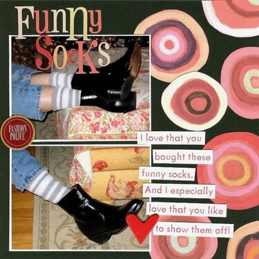 Funny Socks {DW 2007 Challenge}