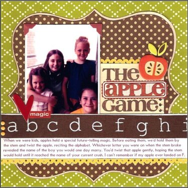 The Apple Game {HMITM #116}