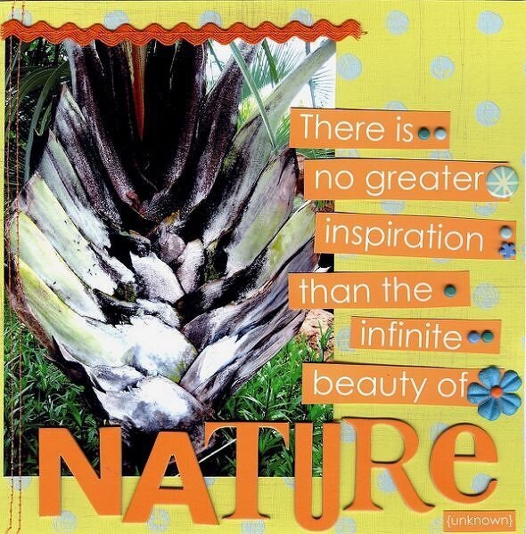 ...Infinte Beauty of Nature {Elsie &amp; Color Challenges}