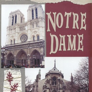 The Many Faces of Notre Dame
