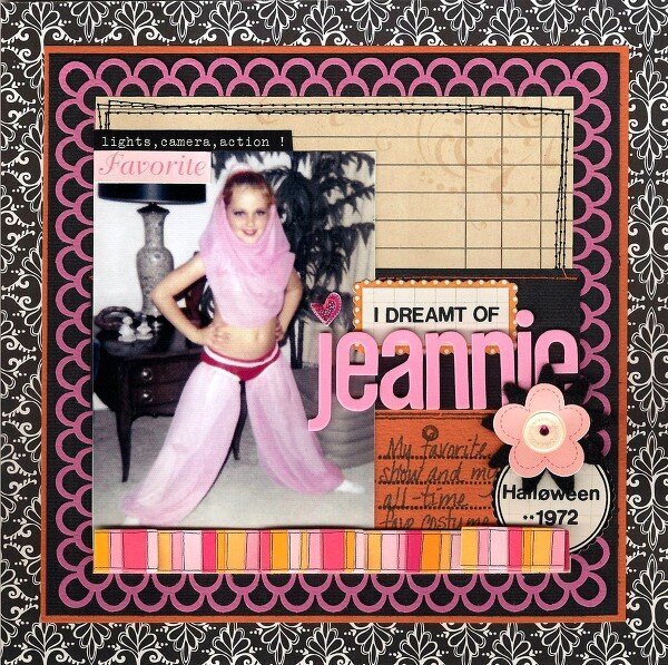 I Dreamt of Jeannie {HMITM #117 &amp; Sketch This #93}