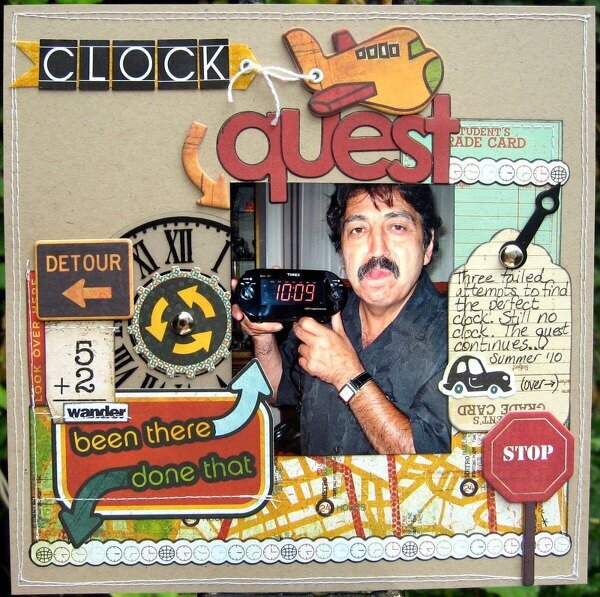 Clock Quest {Work in Progress October kit}
