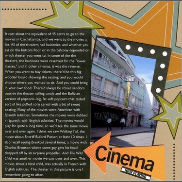 Cinema {Inspiration &amp; BOS Challenges}