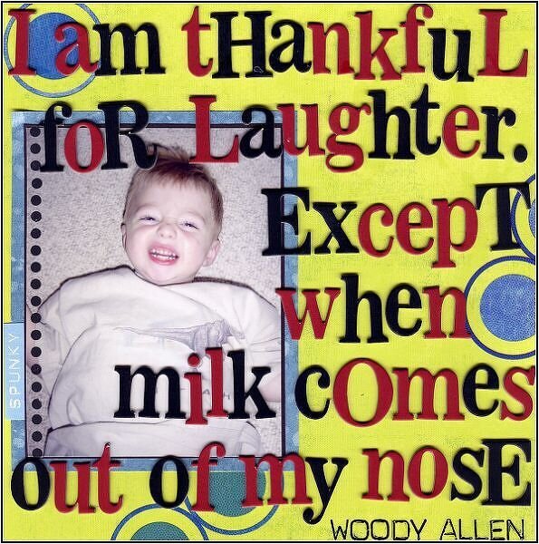 Thankful for Laughter {HMITM}