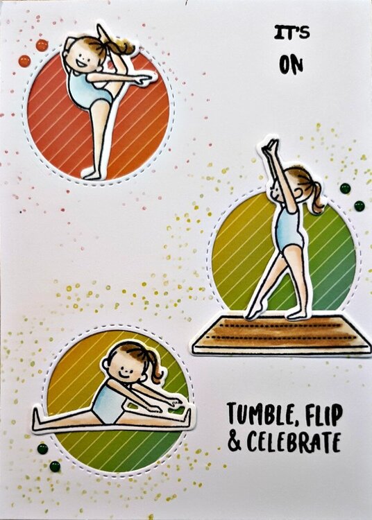 Tumble, flip &amp; celebrate