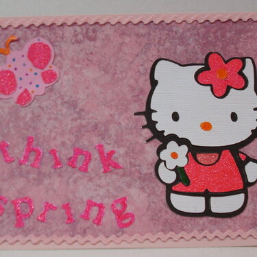 My First Hello Kitty Card