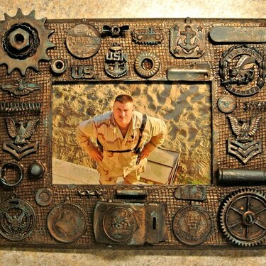 Military Steampunk Frame