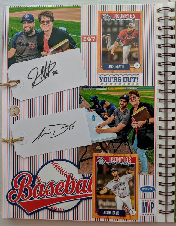 Lehigh Valley Iron Pigs 2019 Scrapbook