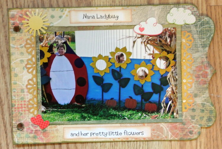 Nana Ladybug and her little flowers