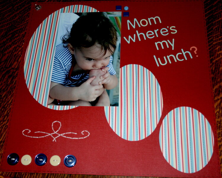 Mom, where&#039;s my lunch?