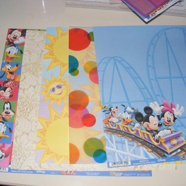 mickye minnie layouts