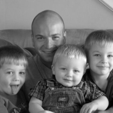 My hubby and his boys
