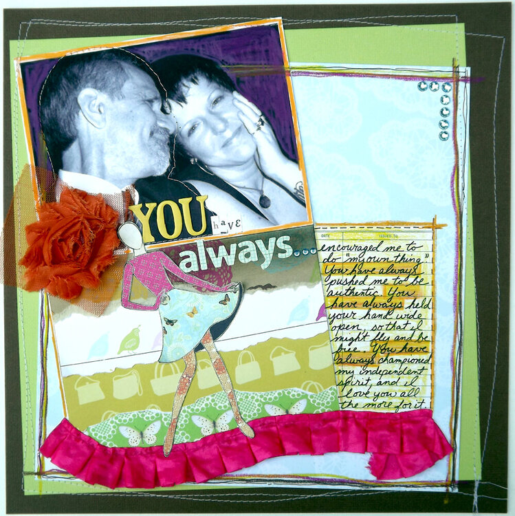 You Have Always - Scrapbooking from the Inside Out - July Independence kit