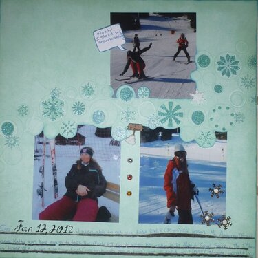 1st ski lesson