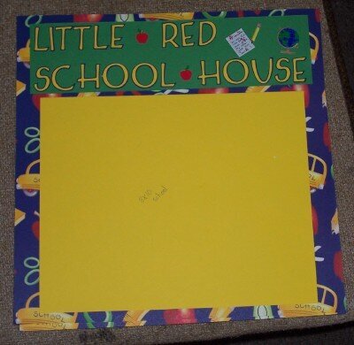 Little Red School House, page1