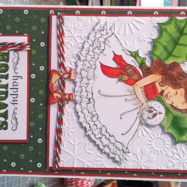 2014 Holly Fairy Christmas Card