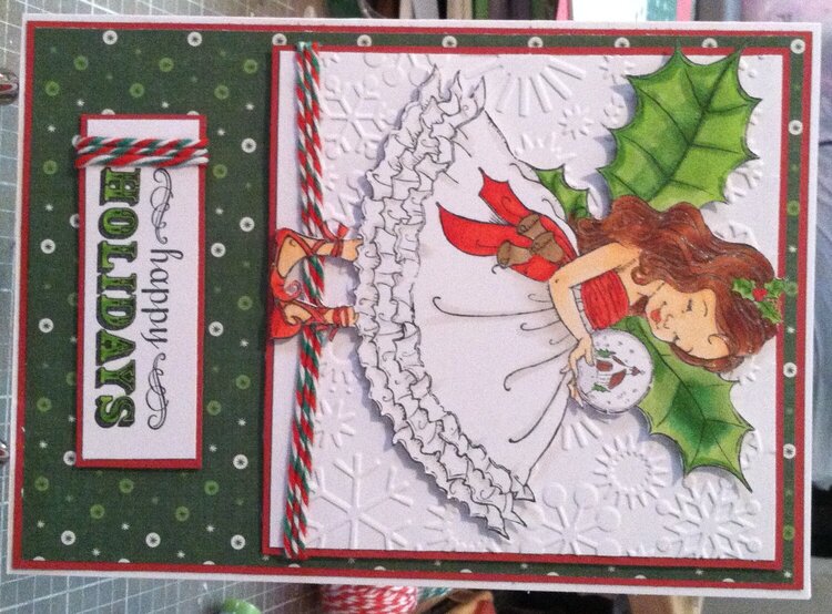 2014 Holly Fairy Christmas Card