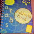 Address Book made with Zutter Bind It All
