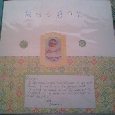 Scrapbook Cover Page