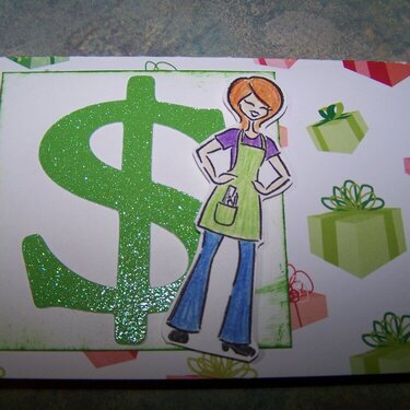 Mom&#039;s Christmas gift card