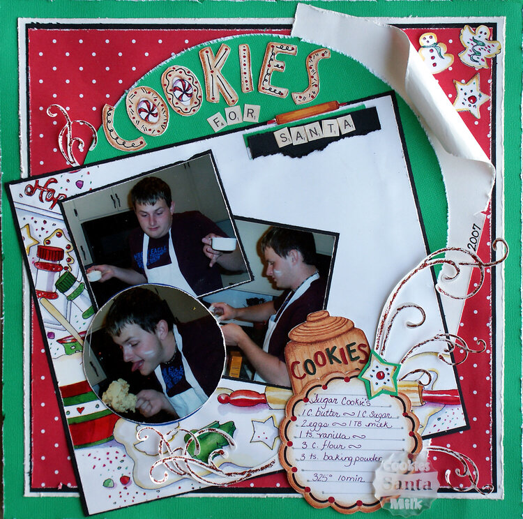 Cookie&#039;s for Santa...