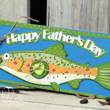 Happy Father&#039;s Fish Day Card