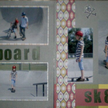 Skateboarding