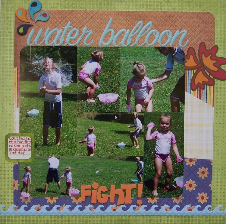 Water Balloon Fight!