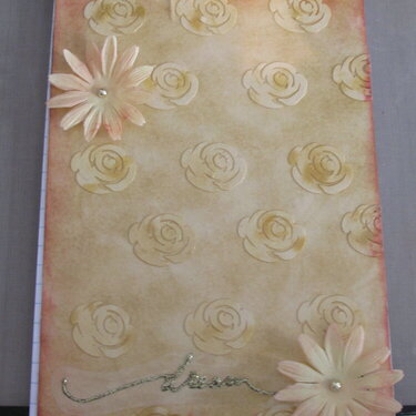 altered notebook