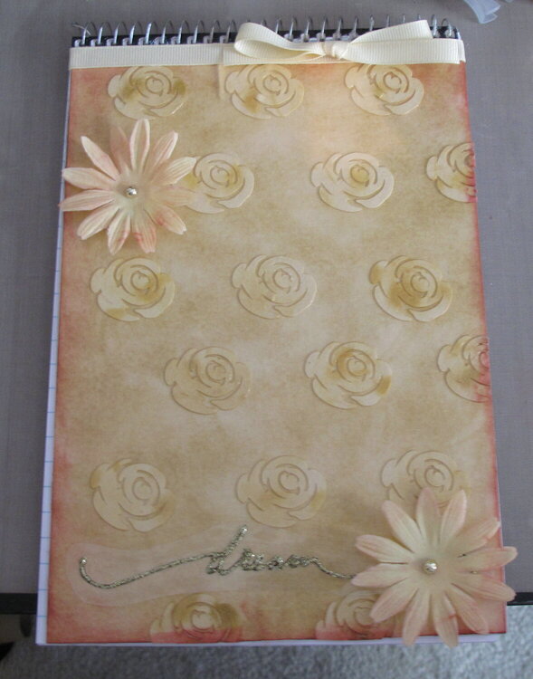 altered notebook