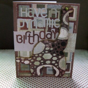 Have a dynamic birthday card