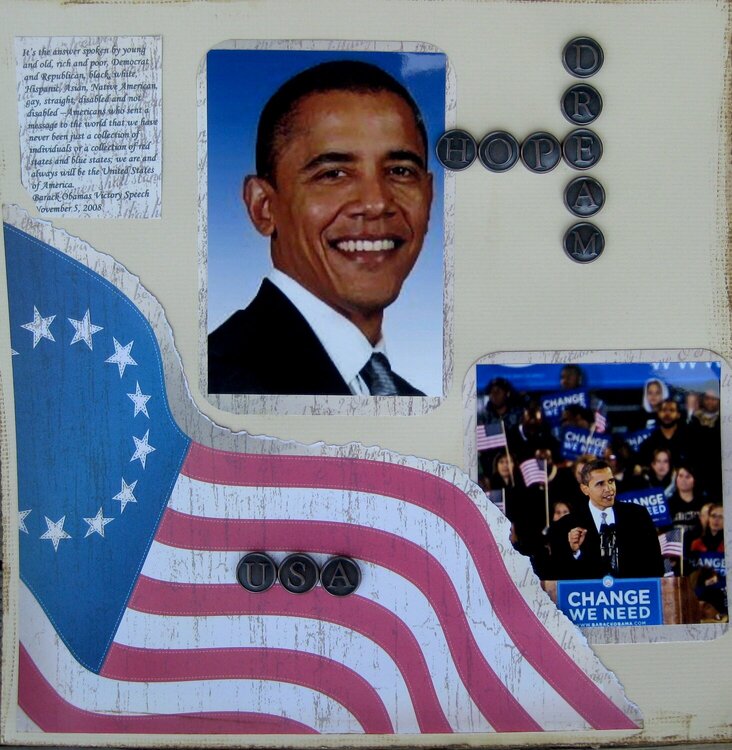 Obama~Dream Hope USA