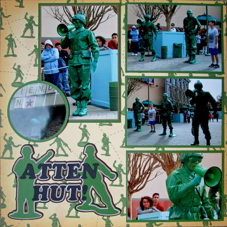 Green Army Men at Disney Hollywood Studios