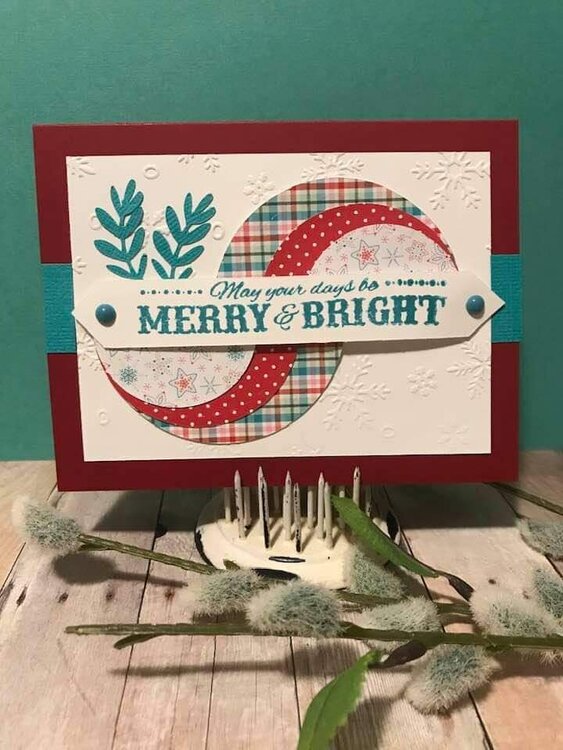Swirl Christmas card
